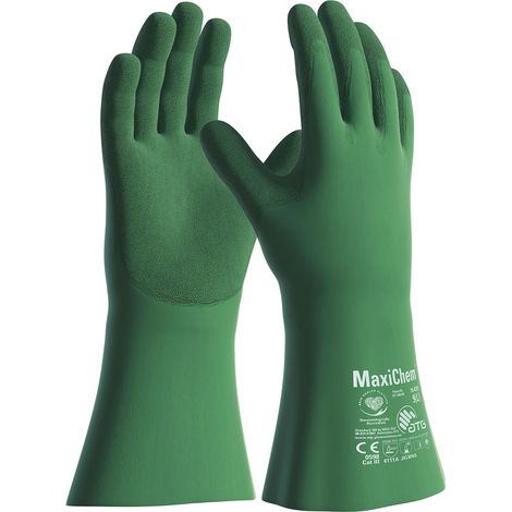ATG Chemikalien-Schutzhandschuh MaxiChem Größe 10 (1/5)