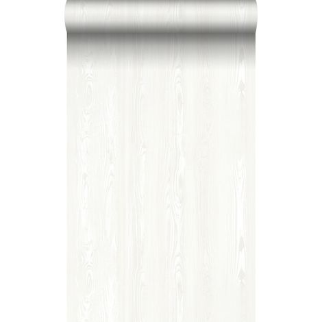papier peint imitation bois blanc crème - Origin Wallcoverings (1/5)