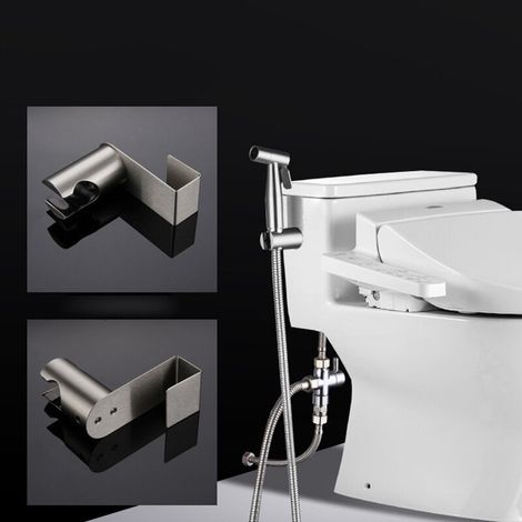 Grifo bidé portátil, rociador para inodoro, bidé de agua caliente, accesorios para bidé, accesorio de ducha de acero inoxidable para lavabo o inodoro. (1/3)