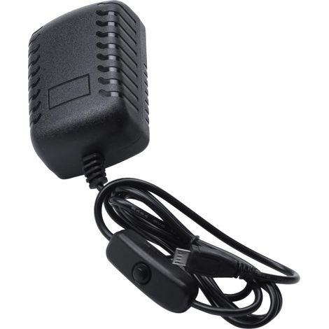 Adaptateur secteur 5V 3A modèle B Plus prise américaine avec (1/5)