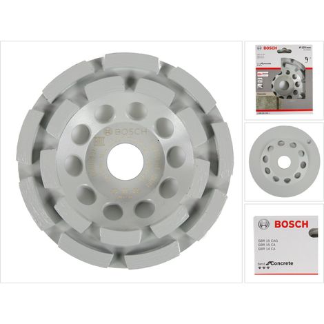 Mola a tazza diamantata Bosch Best for Concrete 125 x 22,23 x 4,5 mm (1/5)
