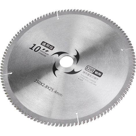 Kreissägeblatt, Universal-Holztrennscheibe, Hartmetallscheibe, Schneidwerkzeug, 120T (1/5)