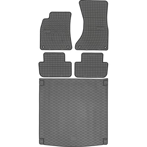 Audi A4 B8 Avant / Kombi de 04.2008 a 10.2015 SET - Alfombrillas de goma para coche + alfombrilla para maletero