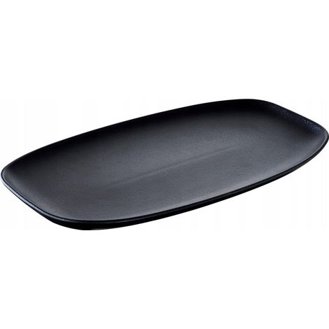Revol CLUB Taca aus schwarzem Porzellan 48 x 21 cm (1/3)