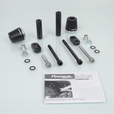 Tampon pare carter Radikal pour moto Suzuki Gladius 650 après (1/3)