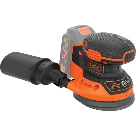 BLACK & DECKER BDCROS18N 18v Orbital sander 125mm dia pad (1/3)