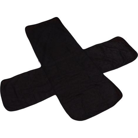Housse imperméable et lavable pour canapé inclinable, résistante aux griffures, pour chiens et chats, noire, 1 place, 170 x 170 cm