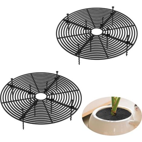 Cache-pots (2 pièces) Protection du sol Support pour plantes Cache-pot Protection des plantes Résistant aux chats, écologique, non toxique, sans danger pour les enfants et les plantes (1/5)
