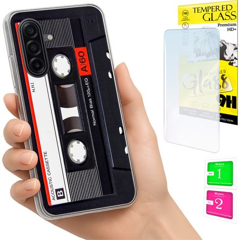 Custodia per Samsung Galaxy A17 5G, cover fotografica, cover posteriore + vetro 9H (1/5)