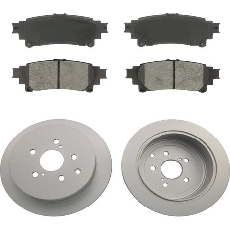KIT FRENI POSTERIORI compatibile con LEXUS RX (L1) - DISCHI + PASTIGLIE OEM: FDB4395 / 18705 /SOSTITUZIONE DIRETTA/BASSA POLVERE/SILENZIOSO (1/5)