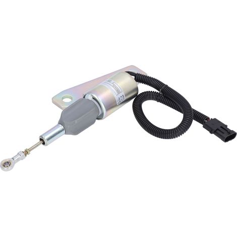 Électrovanne d'arrêt moteur vanne coupure pompe carburant 24V Cummins 6BT 5.9L OEM 3991625 modèle TOSD-03-033 (1/5)