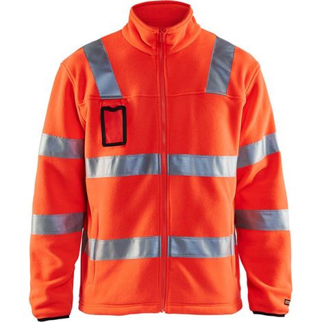 Veste de travail polaire haute visibilité 4833 - Rouge fluo 4XL (1/4)