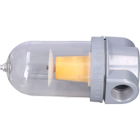 Séparateur huile-gaz haute précision pour compresseurs d'air, type à coupelle transparente, 0,63 MPa, QSL-40 G1-1/2 (1/5)