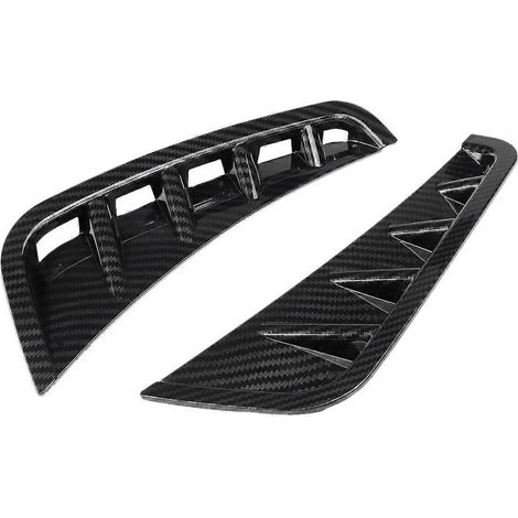 Spoiler divisor de ventilación lateral del parachoques delantero para Mercedes Clase C W205 C63 C180 C200 C260 C300 C180L C200L 2019+ (1/5)