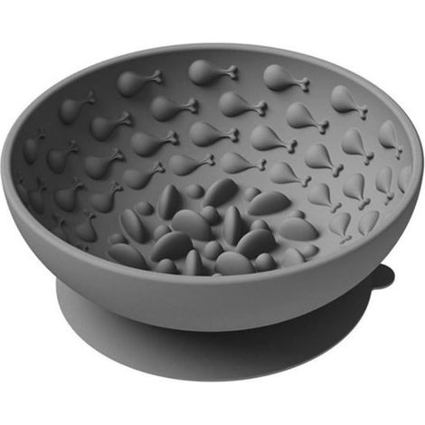 Dailygoods – Rutschfester Hundelecknapf – Silikonnapf – Für langsames Fressen – Hitzebeständig – Flexibel – Erhöhter Innenrand – Futternapf (1/5)