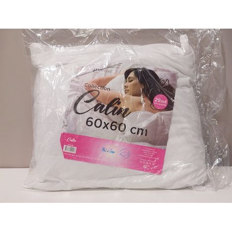RAVELLI HOME - Coussin 60x60 cm - Collection Calin - Garnissage mousse recyclée - Fabriqué en Europe - Voir photos (1/5)