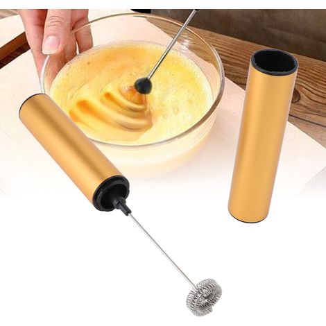 Professioneller, wiederaufladbarer elektrischer Milchaufschäumer für Kaffee, Latte Macchiato, Cappuccino und heiße Schokolade (1/5)
