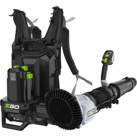 EGO Akku-Rücken-Laubbläser PRO X LBPX1100 56 V 255 km/h 1870 m³/h LCD-Display (1/5)