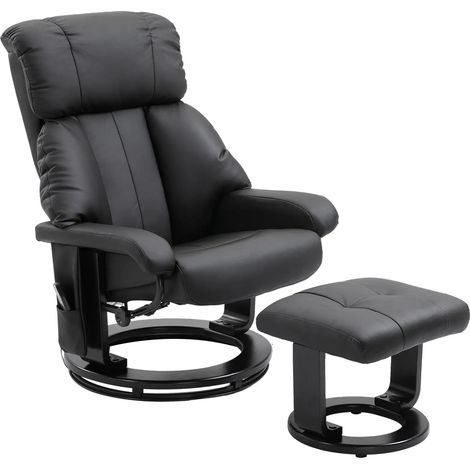 Selles 76x80x102cm noir massage (1/5)