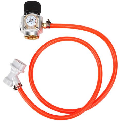 Mini régulateur de gaz CO2, chargeur Portable, manomètre, outil de brassage à domicile avec verrouillage à bille