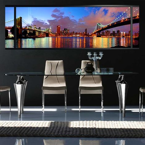 Sticker effet 3D Brooklyn Bridge 1 30 x 90 cm (1/3)