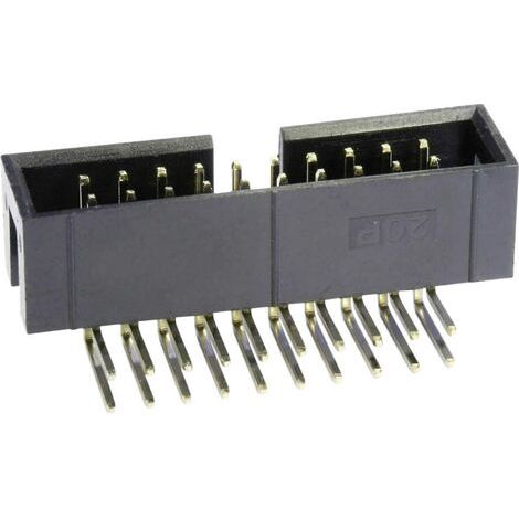 econ connect WS10W Embase mâle Nombre total de pôles 10 Nbr de rangées 2 1 pc(s) Y723941 (1/4)