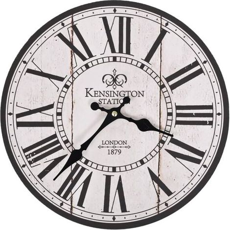 Horloge murale vintage londonienne, 30 cm (1/5)