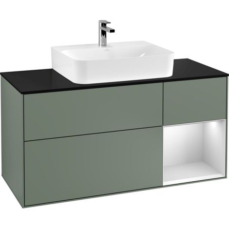 Villeroy & Boch F172MTGM Meuble sous-lavabo Finion F17