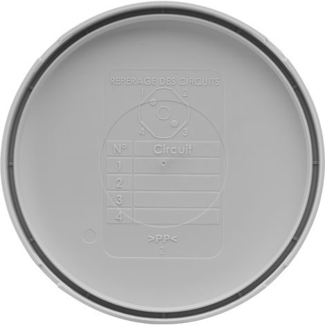 DEBFLEX - BOITE DE DERIVATION ETANCHE IP66 Ø85/P50 GRIS - 718205 - ORIGINE FRANCE (1/5)