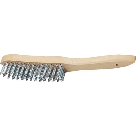TECWERK Drahtbürste L.295mm 0,35mm Gussstahl 2-reihig TECWERK (1/2)