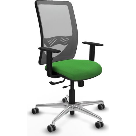 Chaise de bureau piqueras y crespo Zulema noir ergonomique 120kg (1/2)