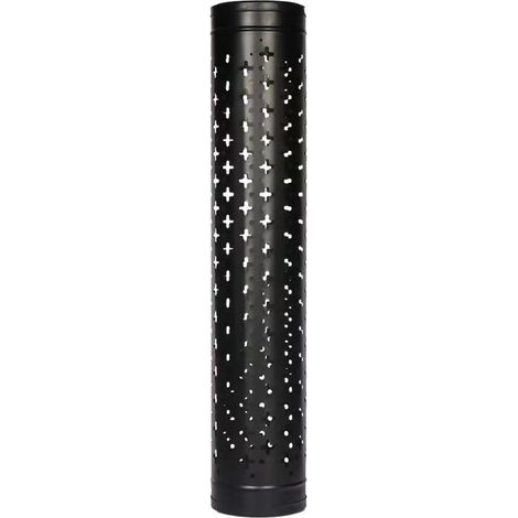 Accessoires de cheminée en acier inoxydable Conduits de cheminée Tuyau d'évacuation des fumées Filet anti-brûlure