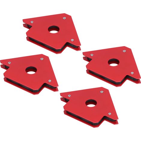 Set mit 4 leistungsstarken 25-Pfund-Magneten zum Löten, magnetischer Lötständer mit mehreren Winkeln, abgewinkelter Lötkolbenhalter (1/5)