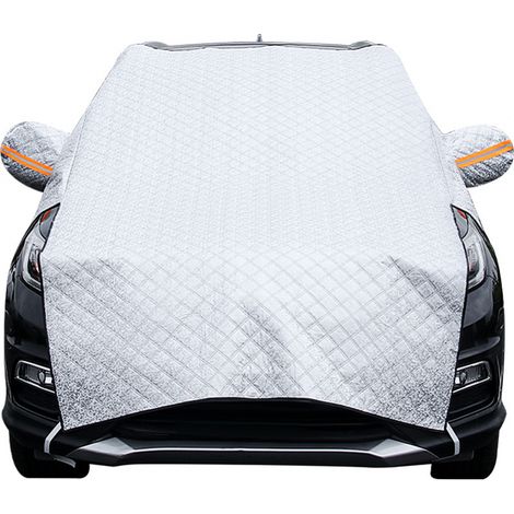 Auto-Windschutzscheiben-Abdeckung, Winter-Windschutzscheiben-Abdeckung, faltbarer Schutz, universelle Windschutzscheiben-Abdeckung für Auto, Anti-Frost, Schnee, Eis, Regen und Sonne (1/5)