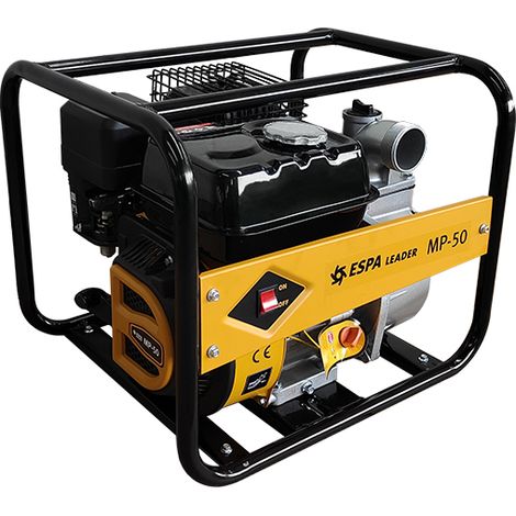 MOTOBOMBA MP50 ESPA LEADER 208CC CAUDAL 32000L/H ALTURA MÁXIMA 32 METROS (1/6)