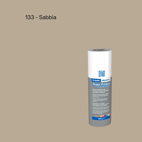 Rinnovo fughe sbiadite ripristinare pavimento ultracare fuga fresca 160 gr colore- sabbia - 133 - confezione 1