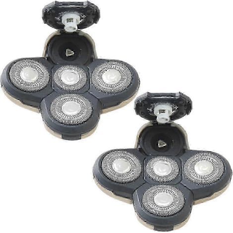 Lot de 2 lames de rechange pour rasoir électrique, tête de tondeuse pour homme compatible avec les modèles Remington Pro XR1600, XR7000, XR7100, XR7200, RX5 et RX7. (1/3)
