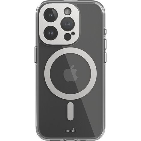 Moshi iGlaze MagSafe - iPhone 15 Pro Hülle (Luna Silver) (1/5)