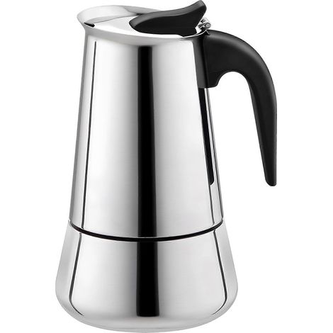 Cafetière expresso, cafetière italienne 300 ml en acier inoxydable (1/5)