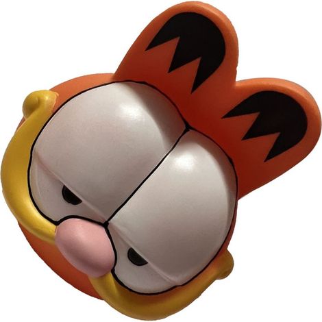 Niedliches Sparschwein aus weichem Kunststoff, Garfield-Design, ideal für Kinder. (1/5)
