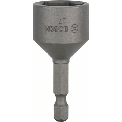 Bosch Accessories 2608550072 Bussola per viti a testa esagonale 17 mm Impronta (cacciavite) 1/4 (6.3 mm) 50 mm 1 pz. (1/2)