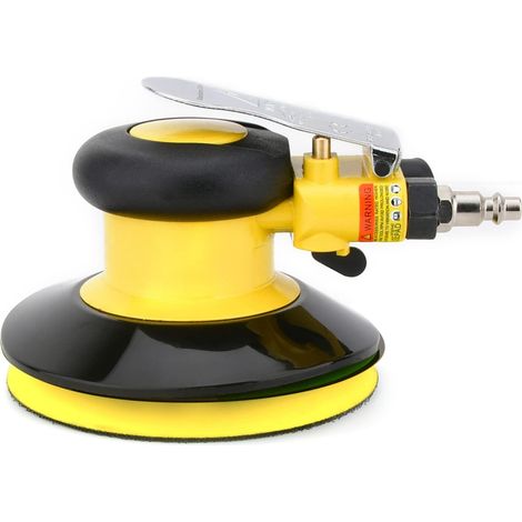 mise à niveau de la ponceuse orbitale air comprimé 125 mm, vitesse de ralenti: 12 000 RPM, petite et puissante meuleuse multifonctions (1/5)