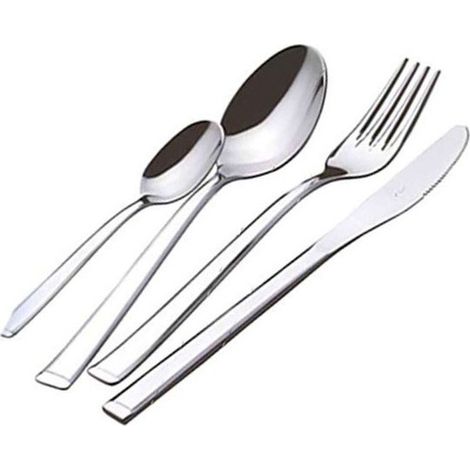 Cuillère en acier Moka, lot de 12, symbole Salvi