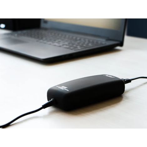 Alimentatore Notebook 90W Mini Bk 8 Connettori 3Pin Auto Adj (1/5)