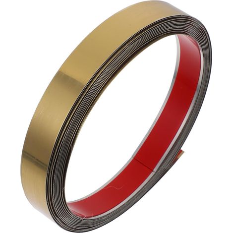 Moulure métallique autocollante Unomor en acier inoxydable (1/5)