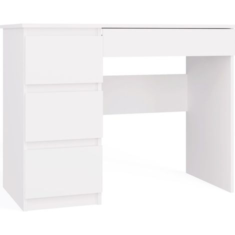 Scrivania funzionale con cassetti - Perfetta per ufficio e casa, bianca, produttore polacco (1/5)