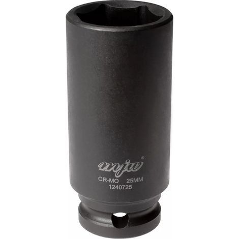 MJW Vaso de impacto 1/2"" hexagonal largo 25 mm (1/3)