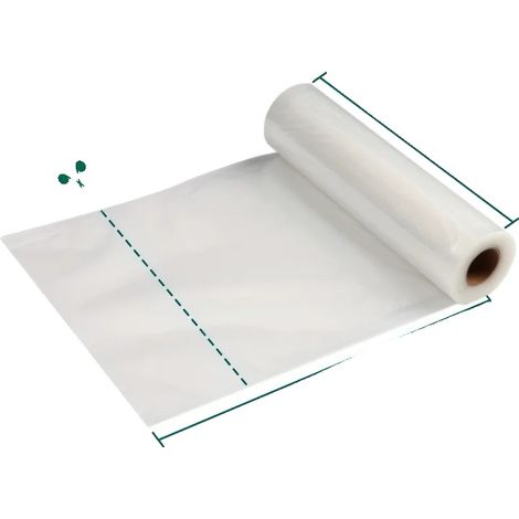 Bolsas de vacío resistentes, fáciles de cortar, 15 cm x 3 m (1/2)