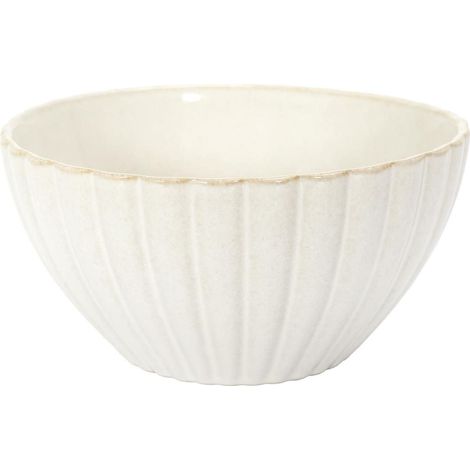 Saladier en céramique coloris beige (Ø18,5cm) - SHELLY
