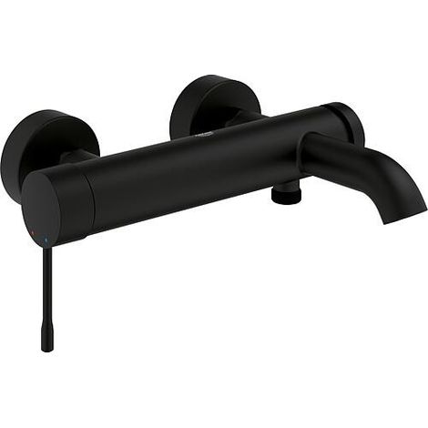 Mitigeur monocommandé pour baignoire – Montage mural apparent – Limiteur de température – Cartouche céramique GROHE SilkMove 35 mm